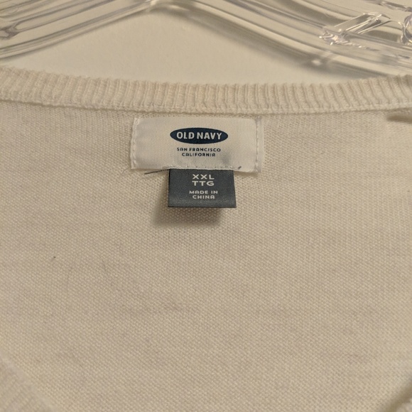 Old Navy cream cardigan - Picture 2 of 3